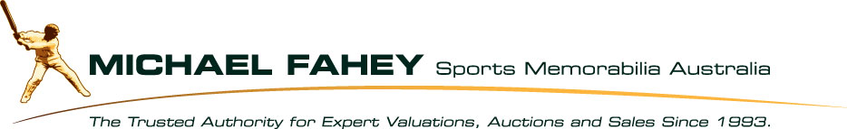 Michael Fahey - Sports Memorabilia Australia