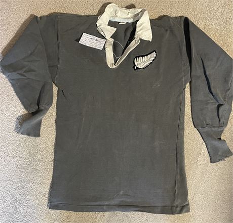 Rugby Union-Jersey. 1962 All Black # 12 D J Graham